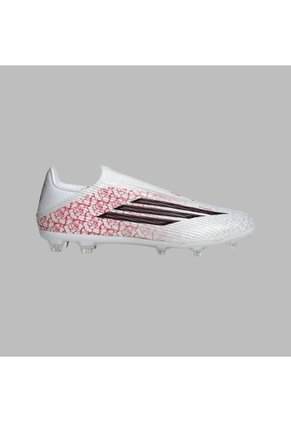 Guayos Adidas Performance Hombre F50 League Lamine Yamal Sin Cordones FG/MG - Blanco - Fútbol | Césped Natural Y Multiterreno