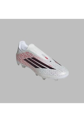 Guayos Adidas Performance Hombre F50 League Lamine Yamal Sin Cordones FG/MG - Blanco - Fútbol | Césped Natural Y Multiterreno