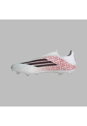 Guayos Adidas Performance Hombre F50 League Lamine Yamal Sin Cordones FG/MG - Blanco - Fútbol | Césped Natural Y Multiterreno