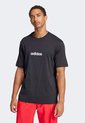 Camiseta adidas Sportswear Essentials Linear Single Negro de adidas Performance