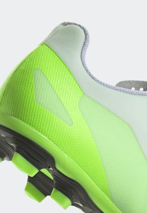 Guayo Blanco-Amarillo Neón-Blanco adidas Performance X Crazyfast.4 FXG