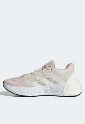 Tenis Running Palo Rosa-Beige-Blanco adidas Performance Questar