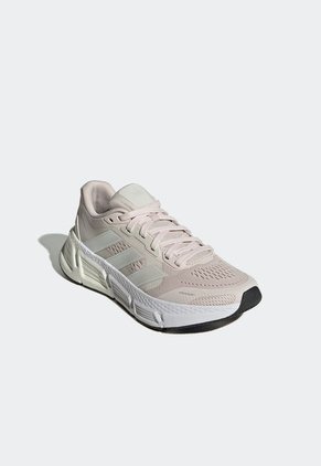Tenis Running Palo Rosa-Beige-Blanco adidas Performance Questar