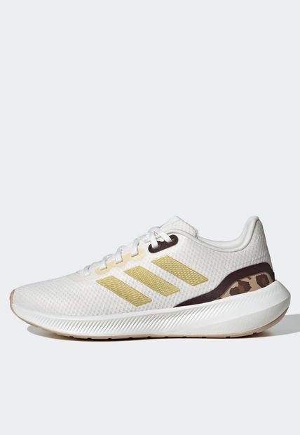 Tenis Running Marfil-Dorado-Beige adidas Performance Runfalcon 2.0