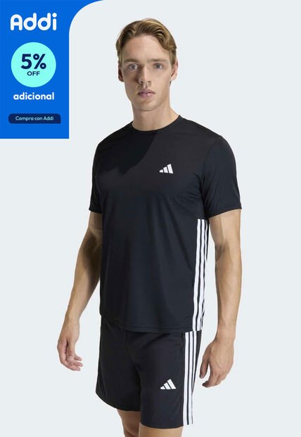 Camiseta adidas Performance Essentials Base Negro
