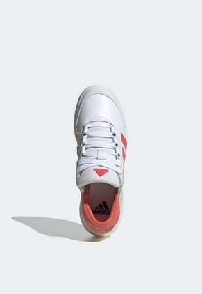 Tenis Lifestyle Blanco-Coral-Gris Claro adidas Performance Court Funk