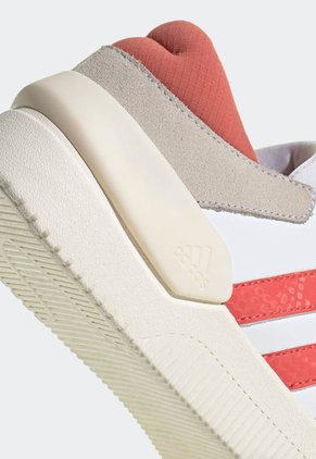 Tenis Lifestyle Blanco-Coral-Gris Claro adidas Performance Court Funk