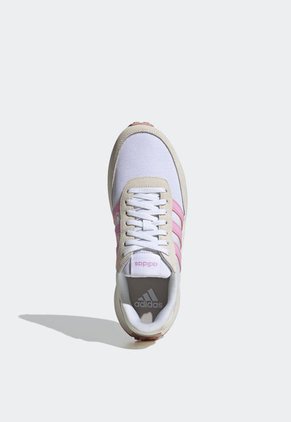 Tenis Lifestyle Beige-Blanco-Rosa adidas Performance Run 70's
