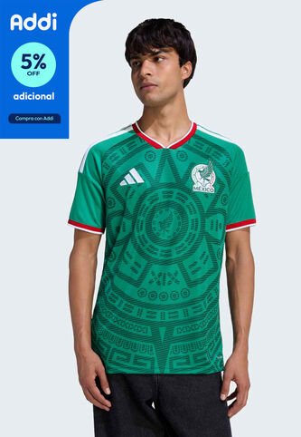 Camiseta adidas Performance Local Selección Nacional de México 26 Verde adidas Performance