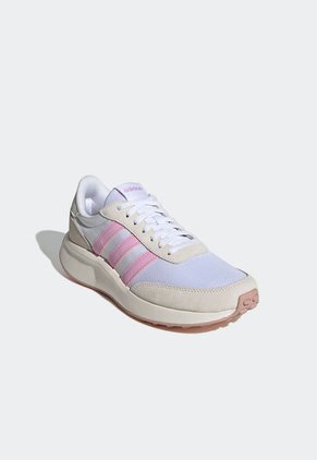 Tenis Lifestyle Beige-Blanco-Rosa adidas Performance Run 70's