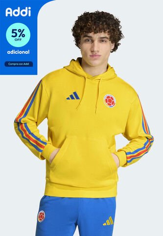 Hoodie adidas ADN Selección Colombia Amarillo adidas Performance