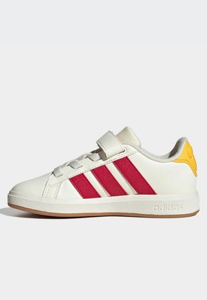 Tenis Lifestyle adidas Sportswear Disney Mickey Mouse Grand Court Marfil