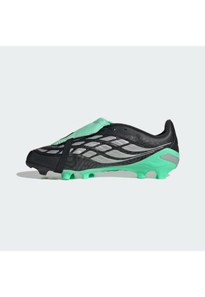 Guayos Negro Adidas Predator League Lengüeta Plegable Terreno Firme Niños Negro