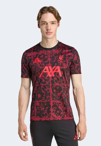 Camiseta adidas Prepartido del Liverpool FC 25/26 Negro adidas Performance