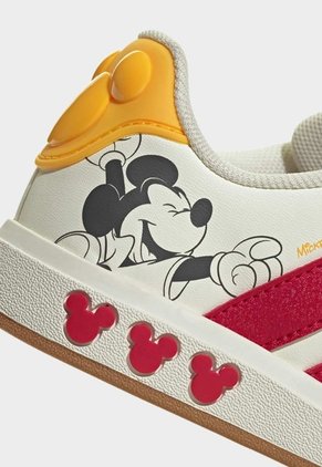 Tenis Lifestyle adidas Sportswear Disney Mickey Mouse Grand Court Marfil