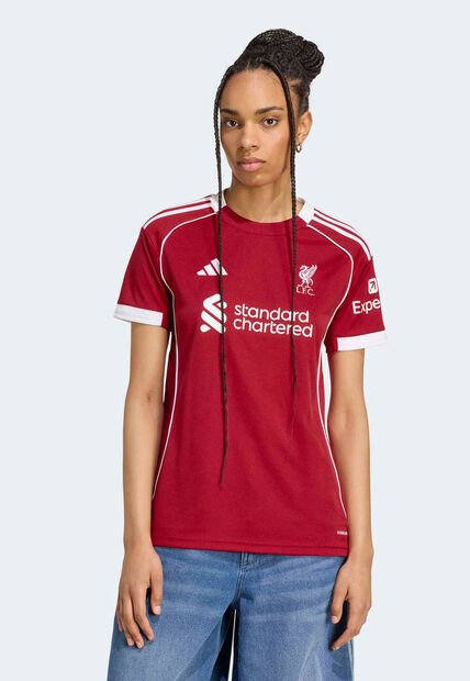 Camiseta Liverpool FC Local 25/26 adidas Performance Rojo