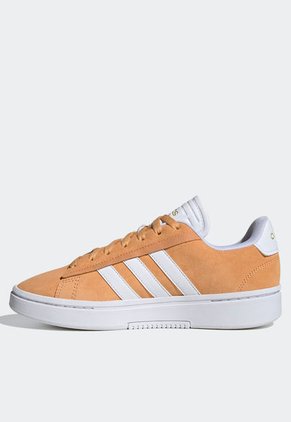 Tenis Lifestyle Naranja-Blanco adidas Performance Grand Court Cloudfoam Comfort
