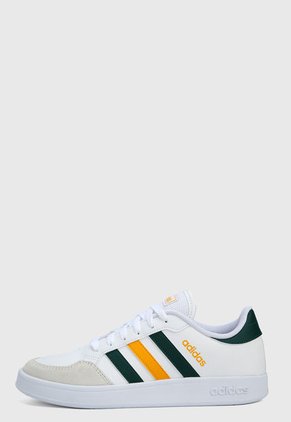 Tenis Lifestyle Blanco-Verde-Amarillo adidas Performance Breaknet
