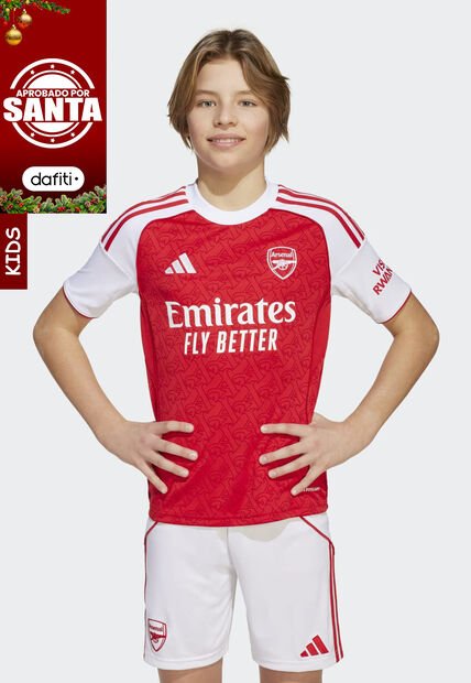 Camiseta Arsenal adidas Performance Local 25/26 Rojo