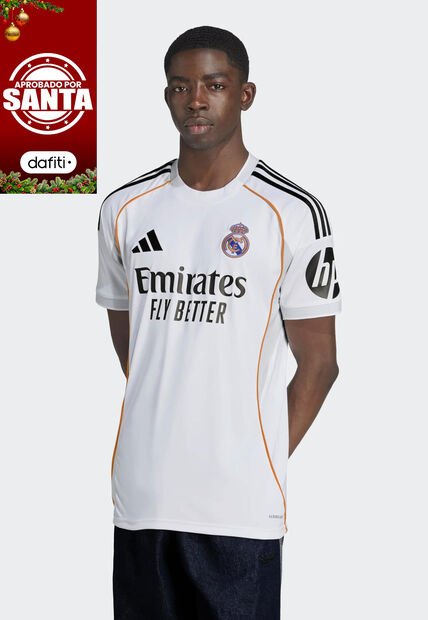 Camiseta Real Madrid adidas Performance Local 25/26 Blanco