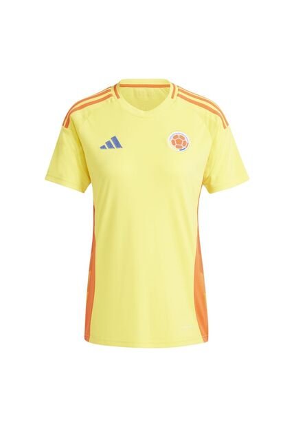 Adidas Performance Camiseta Adidas Mujer Local Selección Colombia 24 - Amarillo-Naranja Camiseta