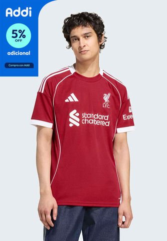 Camiseta Liverpool FC Local 25/26 adidas Performance Rojo adidas Performance