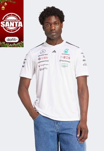 Camiseta adidas Performance Mercedes - AMG Petronas F1 Team Piloto Blanco adidas Performance