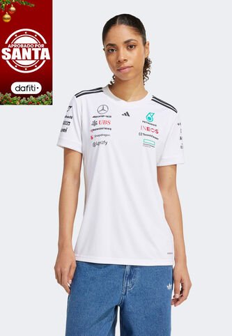 Camiseta adidas Performance Mercedes - AMG Petronas F1 Team Piloto Blanco adidas Performance