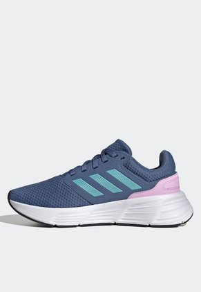 Tenis Running Azul-Turquesa-Rosa adidas Performance Galaxy 6
