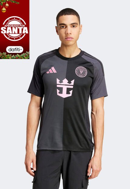 Camiseta Inter Miami CF adidas Performance Visitante Messi 25/26 Negro