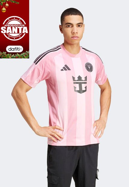 Camiseta Inter Miami CF adidas Performance Local Messi 25/26 Rosa