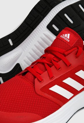 Tenis Running Rojo-Blanco-Negro adidas Performance Galaxy 5