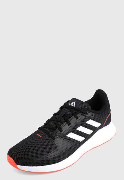 Tenis Running Negro-Blanco-Naranja adidas Performance Runfalcon 2.0