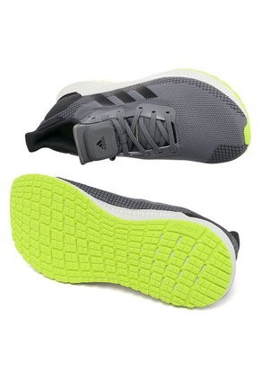 Tenis Running Gris-Negro-Blanco adidas Performance