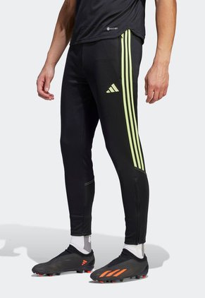 Pantalón Sudadera Negro-Verde Lima adidas Performance Tiro 23 Club