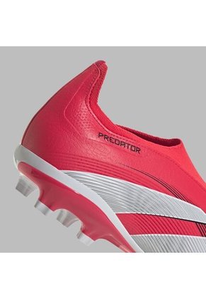 Guayos Adidas Hombre Predator League FG/MG - Rojo-Blanco