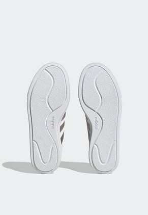 Tenis Lifestyle Blanco-Plateado-Beige adidas Performance Court Plataforma