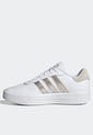 Tenis Lifestyle Blanco-Plateado-Beige adidas Performance Court Plataforma de adidas Performance