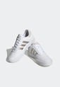 Tenis Lifestyle Blanco-Plateado-Beige adidas Performance Court Plataforma de adidas Performance