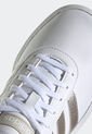 Tenis Lifestyle Blanco-Plateado-Beige adidas Performance Court Plataforma de adidas Performance