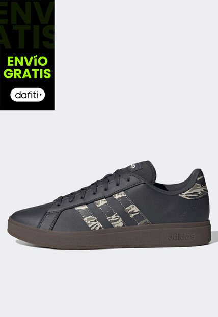 Tenis adidas Sportswear Grand Court Base 2.0 Gris Oscuro