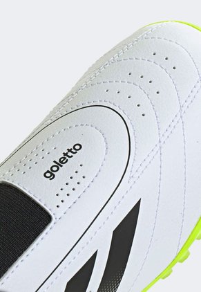 Guayos adidas Performance Goletto IX Laceless TF Blanco