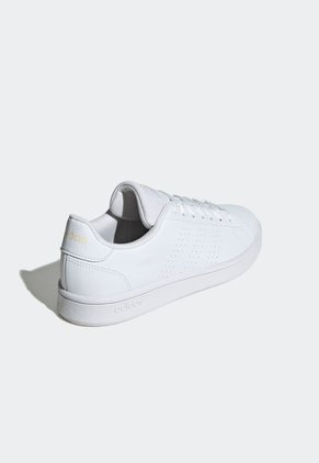 Tenis Lifestyle Blanco-Naranja adidas Performance Advantage Base Court