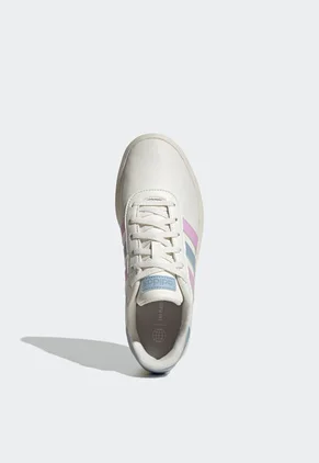 Tenis Lifestyle Marfil-Azul Raf-Rosa adidas Performance Court Plataforma