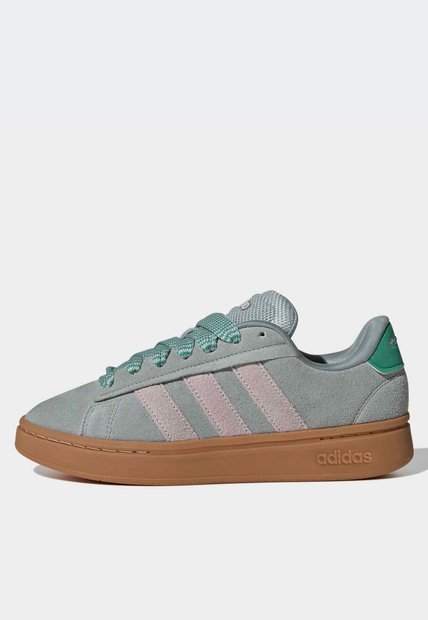 Tenis Lifestyle adidas Sportswear Grand Court Alpha 00s Verde Grisáceo