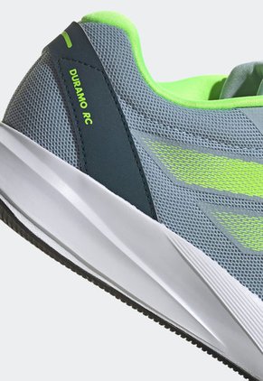 Tenis Running Azul Grisáceo-Blanco-Verde Neón adidas Performance Duramo RC