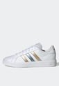 Tenis Lifestyle Blanco-Dorado-Azul Plata adidas Performance Grand Court Base 2 de adidas Performance