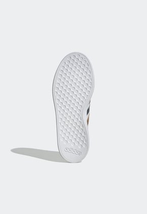 Tenis Lifestyle Blanco-Dorado-Azul Plata adidas Performance Grand Court Base 2