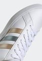 Tenis Lifestyle Blanco-Dorado-Azul Plata adidas Performance Grand Court Base 2 de adidas Performance