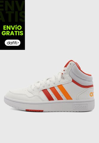 Tenis adidas Sportswear Hoops 3.0 Mid Blanco adidas Performance